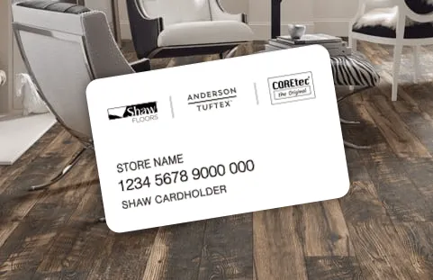 Financing card | Flooring Expressions
